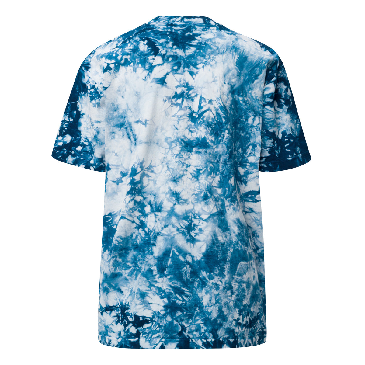 Navy oversized cat T-shirt with paw print design