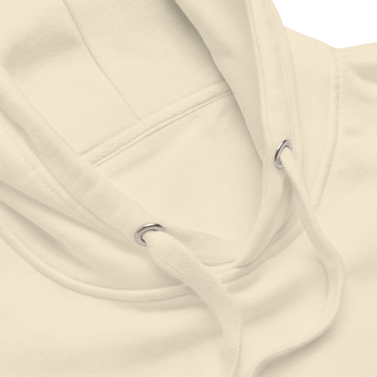 Casual unisex hoodie with matching drawstrings